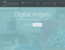 Tablet Screenshot of digital-angels.org